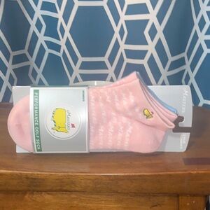 Masters Ladies Pink & Blue Performance Golf Socks - 2 Pack